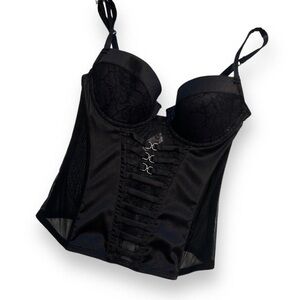 vintage la senza bustier corset